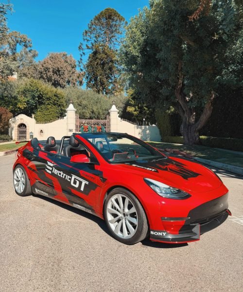 Tesla Spyder Hollywood BYG Driving experience Los Angeles