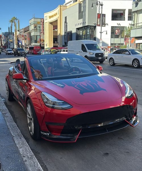 Tesla Spyder Hollywood BYG Driving experience Los Angeles