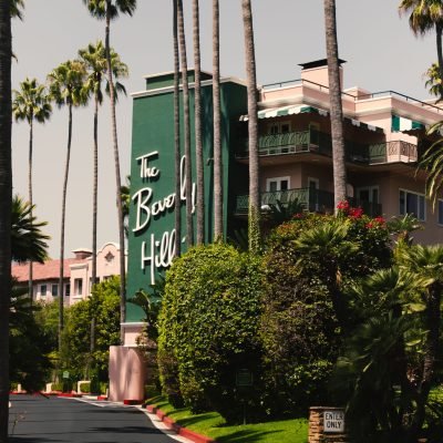 Bus tour Los Angeles beverly hills hotel